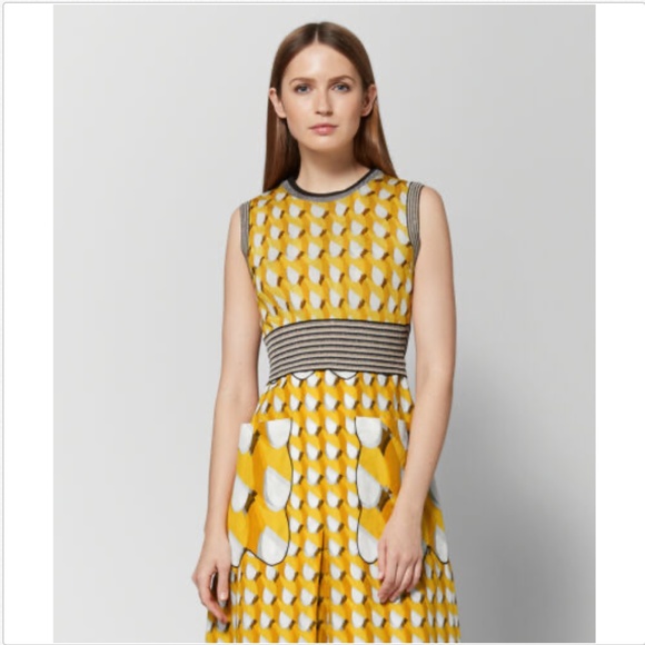 BOTTEGA VENETA multicolor lurex sweater SZ 44